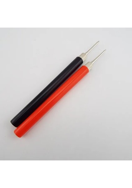 Büyük Boy 1 Çift Yalıtımlı Test Ölçer Probu Yalıtımlı Test Probu Konektörü Multimetre Paslanmaz Çelik Iğne Test Uçları Pin (Yurt Dışından)