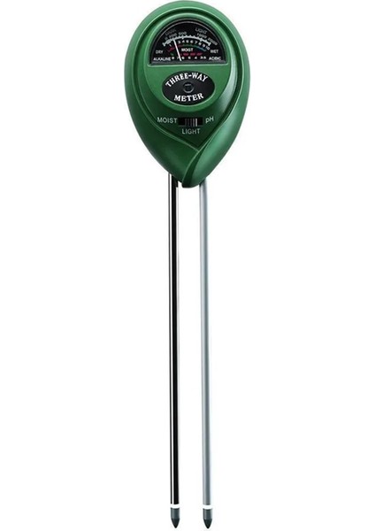 Yeşil 3 In 1 Dijital Toprak Ph Ölçer Güneş Işığı Ph Test Cihazı Bahçe Çiçekleri Nem Sensörü Ölçer Bitkiler Asitlik Nem Ph Monitör Dedektörü (Yurt Dışından) indirimleri