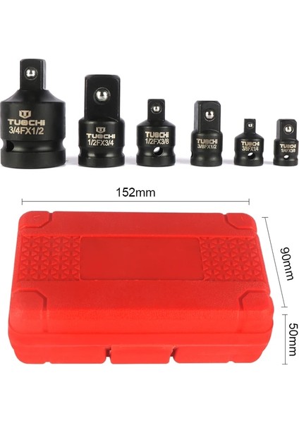 38TO14 Soket Dönüştürücü Adaptör Redüktör Seti 1/2 Ila 3/8 3/8 Ila 1/4 3/4 Ila 1/2 Darbe Soket Adaptörü Araba Bisiklet Için Garaj Tamir Aracı (Yurt Dışından)