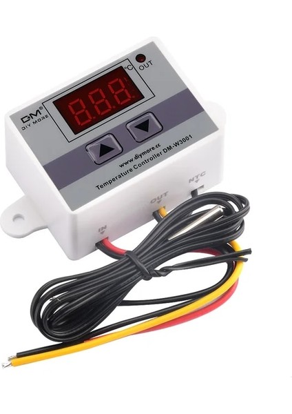 W3001 Dc 24V W3005 12V 24V Ac 110-220V LED Dijital Sıcaklık Nem Kontrol Cihazı Termostat Termometre Higrometre Akvaryum Kuluçka Makinesi Için (Yurt Dışından)