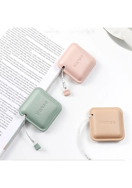 Soluk Kayısı 2 M/79 Inç Kare Yumuşak Mezura Çift Ölçekli Cetvel Geri Çekilebilir Vücut Dikiş Esnek Cetvel Cep Ölçme Giysileri Yumuşak Cetvel (Yurt Dışından) fiyatları