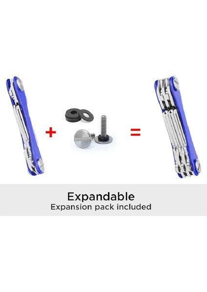 Gri Akıllı Anahtarlar Organizatör Taşınabilir Mini Anahtarlık Alüminyum Alaşımlı Anahtar Klipsi Metal Anahtar Organizatör Yenilik Anahtarlık Kompakt Tuş Tutucu (Yurt Dışından) fırsatları