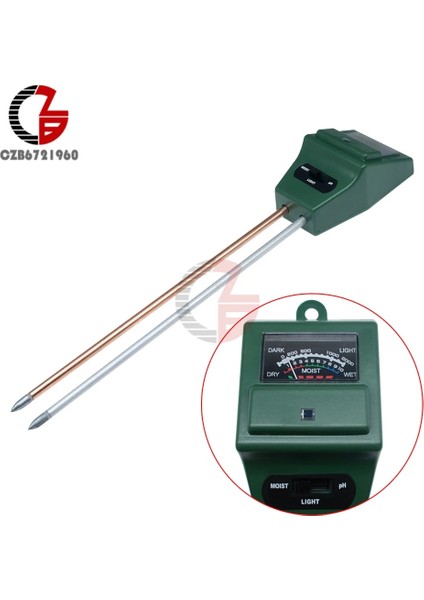 22X6.3X3CM 3 In 1 Dijital Toprak Nemi Ph Ölçer Nem Işık Test Cihazı Bahçe Tesisi Çiçek Hidroponik Toprak Asitliği Analizörü Dedektör Monitörü (Yurt Dışından) fiyatları
