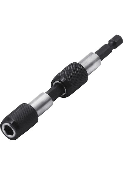 150MM Yeni Siyah 1/4 Hex Shank Hızlı Bırakma Elektrikli Matkap Manyetik Tornavida Bit Tutucu 60MM Yüksek Kalite (Yurt Dışından)