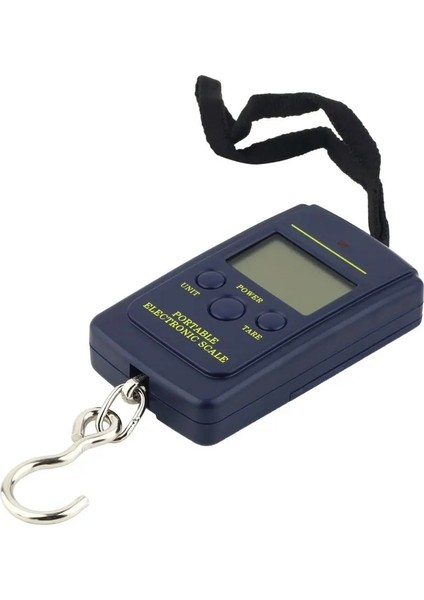 1 Adet Çok Fonksiyonlu Mini 40 KG/10G Elektronik Asılı Balıkçılık Bagaj Taşınabilir Dijital Kullanışlı Cep Ağırlık Kanca Ölçeği (Yurt Dışından)