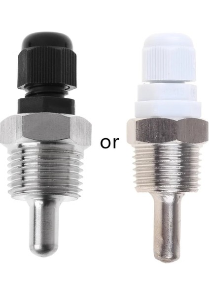 30MM Thermowell Daldırma Kovanı Cep Paslanmaz Çelik 304 Bsp 1/2 "max 6mm Tel Için PT100 PT1000 NTC10K NTC50K Boru L30-L200MM (Yurt Dışından)