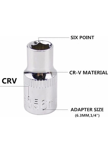 13MM 1 Adet 4-14MM 1/4in Kafa Altıgen Anahtarlar Lokma Anahtar Metrik Çift Uçlu Altıgenler Kol Oluklu Cırcır Sürücü Tornavida Uçları Setleri Aracı (Yurt Dışından)