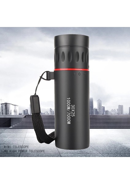 Siyah Hd 30X25 Monoküler Teleskop Dürbün Kullanışlı Yakınlaştırma Odak Yeşil Film Binoculo Optik Avcılık Mini Cep Turizm Kapsamı (Yurt Dışından) indirimleri