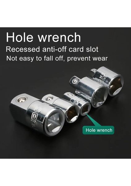 1-2 Ila 1-4 1/4 "3/8" 1/2 "sürücü Cırcır Lokma Seti Pnömatik Darbe Anahtarı Ortak Soket Adaptörü Dişi Erkek Dönüştürücü El Tamir Araçları (Yurt Dışından) indirimleri