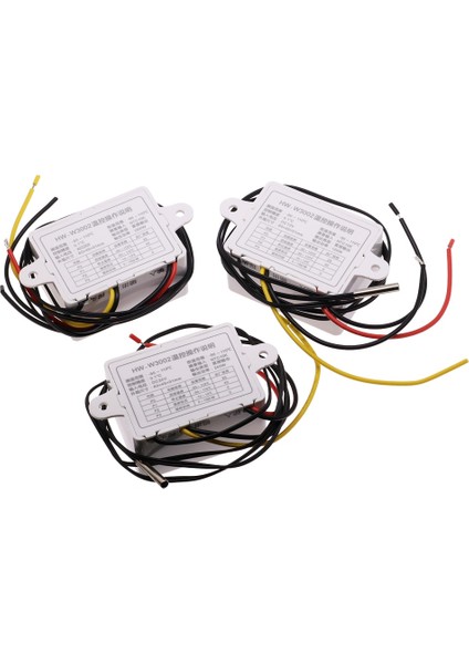Dc 24V 12V 24V 110V 220V Profesyonel W3002 Dijital LED Sıcaklık Kontrol Cihazı 10A Termostat Regülatörü Kontrol Anahtarı XH-W3002 (Yurt Dışından)