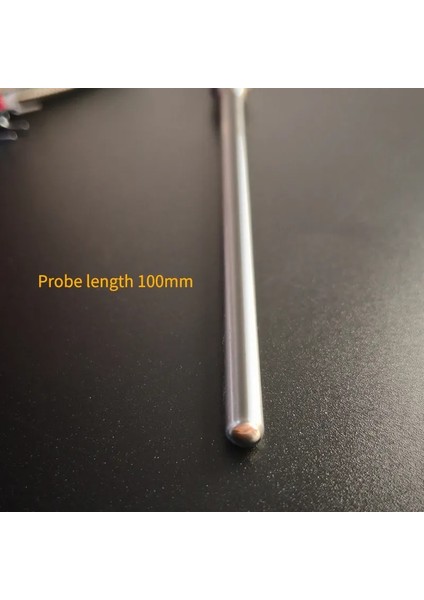 PT100 Type 2m K PT100 Tipi Termokupl Probu 3-Wire M8 Termostat REX-C100 Için Konu Sıcaklık Sensörü (Yurt Dışından)