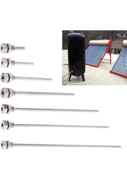 35MM Thermowell Daldırma Kılıfı Cep Paslanmaz Çelik 304 M10X1.5, Max 4,5 mm Için L35-L300MM (Yurt Dışından) fırsatları