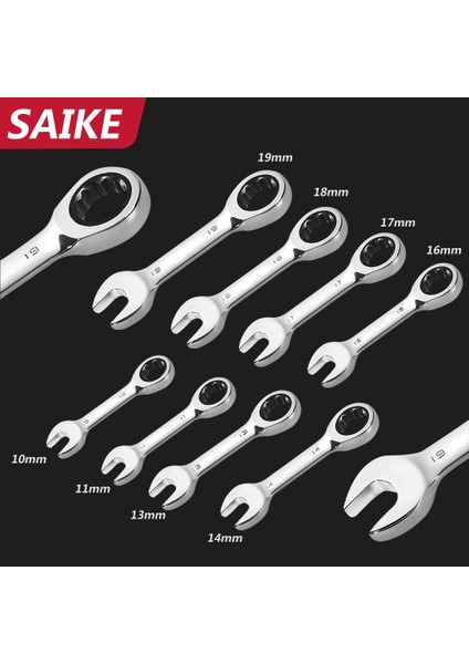 10MM 1 Adet Güdük Cırcır Anahtarı Cırcır Anahtarları Seti Oto Tamir El Aletleri Kısa Anahtarlar (Yurt Dışından) fiyatları