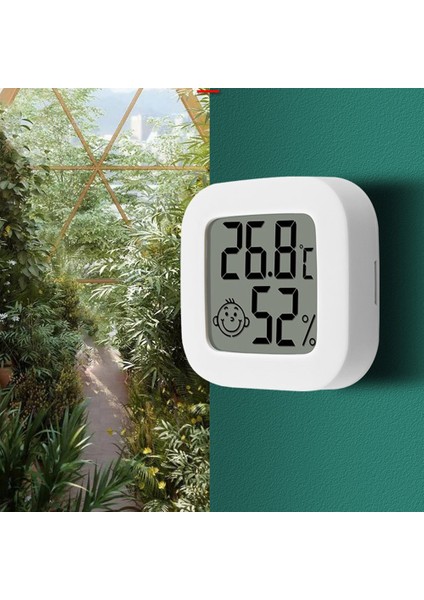 1207-W Mini Iç Mekan Termometresi LCD Dijital Sıcaklık Odası Higrometre Ölçer Sensörü Nem Ölçer Iç Mekan Termometresi Sıcaklık (Yurt Dışından) fiyatları