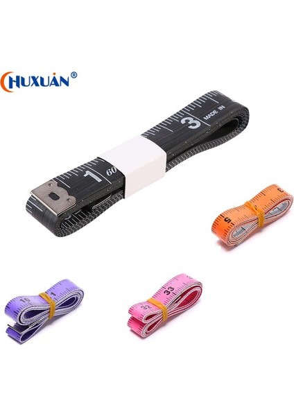1 Adet Yüksek Kalite 1.5 M Uzun Mini Dayanıklı Yumuşak Renkli Taşınabilir Bant Dikiş Terzi Cetvel Tedbir Vücut Ölçme Aletleri (Yurt Dışından)