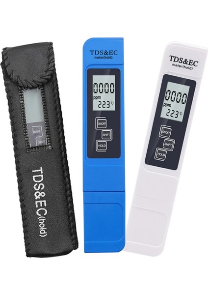 Arka Işık Beyaz Yüksek Doğruluk Tds Metre Dijital Su Test Cihazı Dijital Metre Test Cihazı 0-9990PPM Tds LCD Su Saflığı Ppm Akvaryum Filtresi (Yurt Dışından)