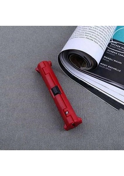 1 Adet Mavı Çok Fonksiyonlu Elektrik Teli Striptizci Kalem Tel Kablo Kalem Kesici Döner Koaksiyel Kesici Sıyırma Makinesi Pense Aracı (Yurt Dışından) fırsatları