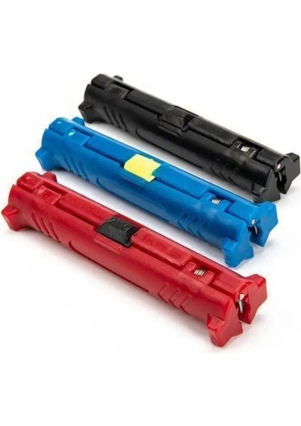 1 Adet Mavı Çok Fonksiyonlu Elektrik Teli Striptizci Kalem Tel Kablo Kalem Kesici Döner Koaksiyel Kesici Sıyırma Makinesi Pense Aracı (Yurt Dışından) indirimleri