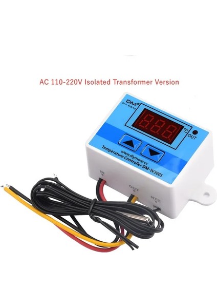 Ac-Dc 110-220V XH-W3001 W3001 220V LED Dijital Termoregülatör Sıcaklık Test Cihazı Akıllı Termostat Sıcaklık Sensörü Kontrol Röle Çıkışı (Yurt Dışından)