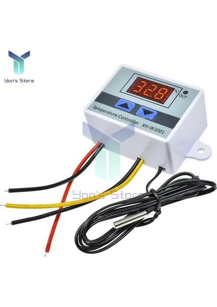 Ac-Dc 110-220V XH-W3001 W3001 220V LED Dijital Termoregülatör Sıcaklık Test Cihazı Akıllı Termostat Sıcaklık Sensörü Kontrol Röle Çıkışı (Yurt Dışından)