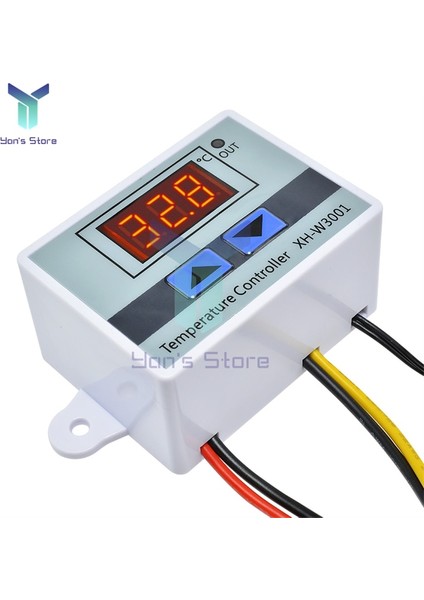 Ac-Dc 110-220V XH-W3001 W3001 220V LED Dijital Termoregülatör Sıcaklık Test Cihazı Akıllı Termostat Sıcaklık Sensörü Kontrol Röle Çıkışı (Yurt Dışından)