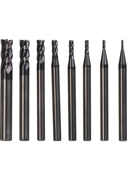 2.5mm 4 Flüt Değirmen Tungsten Çelik Frezeler Kesme 1/1.5/2/2.5/3/4/5/6mm Alaşım Karbür Freze Kesicisi End Mill Metal Kesici Aletler (Yurt Dışından)