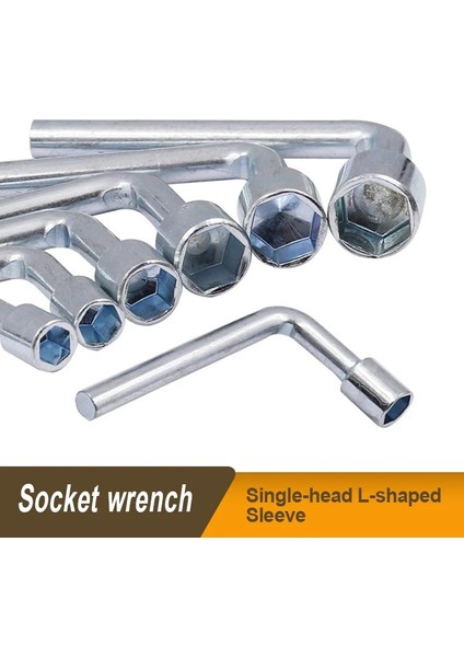 8mm 1 Adet Lokma Anahtar Mekanik Eşleştirme Donanım L Şeklinde Soket El Otomotiv Donanım Araçları Lokma Anahtar (Yurt Dışından) fiyatları