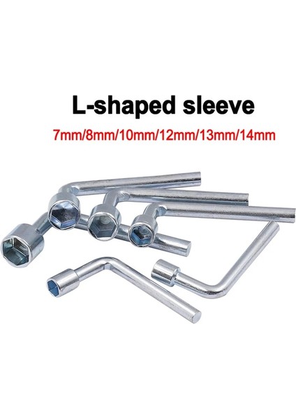 8mm 1 Adet Lokma Anahtar Mekanik Eşleştirme Donanım L Şeklinde Soket El Otomotiv Donanım Araçları Lokma Anahtar (Yurt Dışından) indirimleri