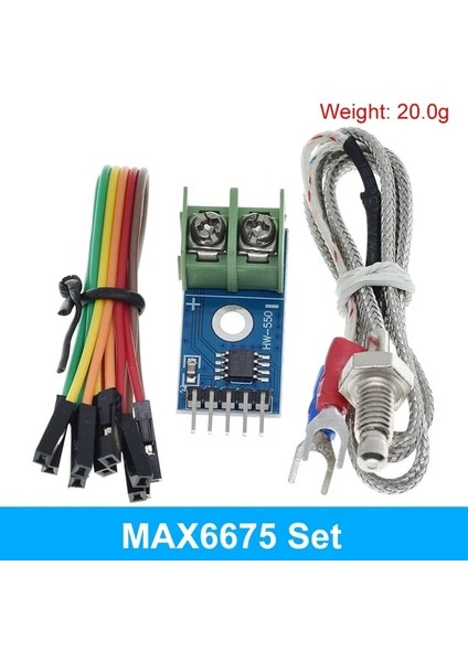 MAX6675 Set Tzt MAX6675 Modülü + K Tipi Termokupl Termokupl Senso Sıcaklık Derece Modülü Arduino Için (Yurt Dışından)