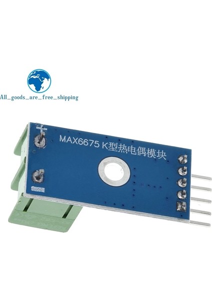 MAX6675 Set Tzt MAX6675 Modülü + K Tipi Termokupl Termokupl Senso Sıcaklık Derece Modülü Arduino Için (Yurt Dışından)