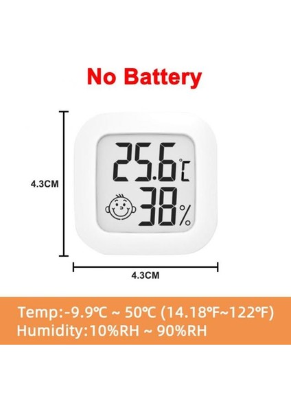1 Adet Beyaz LCD Dijital Termometre Higrometre Kapalı Oda Elektronik Sıcaklık Nem Ölçer Sensörü Ölçer Hava Istasyonu Ev Için (Yurt Dışından)