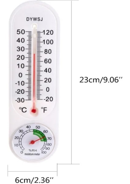 01 Yetiştirme Termometresi Duvar Asılı Termometre Nem Ölçer Higrometre Kapalı Duvara Monte Sera Sıcaklık Kontrol Cihazı (Yurt Dışından) fırsatları