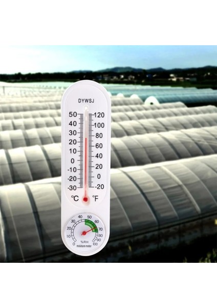 01 Yetiştirme Termometresi Duvar Asılı Termometre Nem Ölçer Higrometre Kapalı Duvara Monte Sera Sıcaklık Kontrol Cihazı (Yurt Dışından) indirimleri