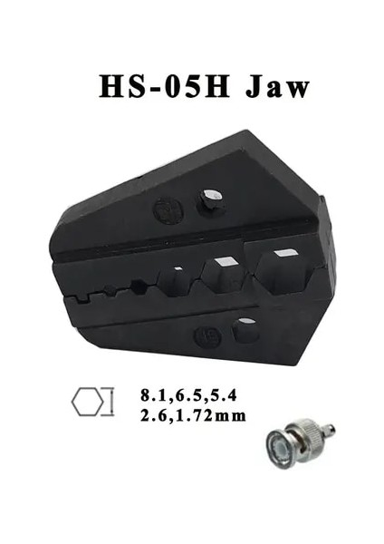 HS-05H 230 mm Pense Için Sıkma Pensesi Çenesi, Fiş Yayı ve Sıkma Başlıklı Terminaller HS-02H HS-05H HS-03BC HS-10WF Yüksek Sertlikte Çene Aleti (Yurt Dışından)
