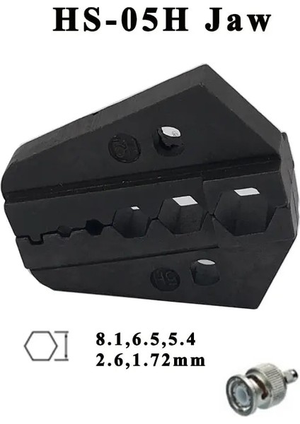 HS-05H 230 mm Pense Için Sıkma Pensesi Çenesi, Fiş Yayı ve Sıkma Başlıklı Terminaller HS-02H HS-05H HS-03BC HS-10WF Yüksek Sertlikte Çene Aleti (Yurt Dışından) fırsatları