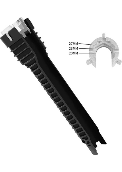 Siyah 5 In 1 8 In 1/5 In 1 Kanal Anahtarı Lavabo Musluğu Sıhhi Tesisat Araçları Anahtarı 8 In 1 Çok Fonksiyonlu Ingilizce Anahtar Tamir Sıhhi Tesisat Anahtarı Aracı (Yurt Dışından)