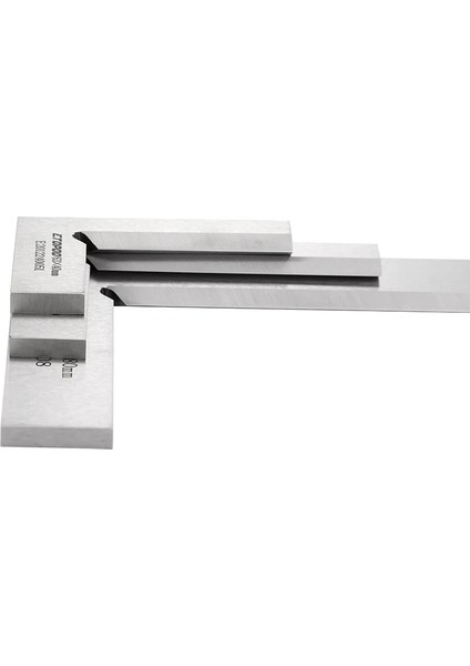 Etopoo 125*80MM Açı Kare Broadside Bıçak Şeklinde 90 Derece Açı Bıçak Cetvel Ölçer Bıçağı Ölçme Aracı (Yurt Dışından) fiyatları
