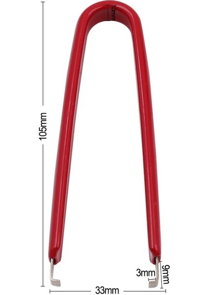 Stil 6 U Tipi Ic Chip Extractor Rom Çıkarma Kaldırma Çektirme Bileşen Klip Onarım Aracı Dıp Kapsülleme Çıkarma (Yurt Dışından)