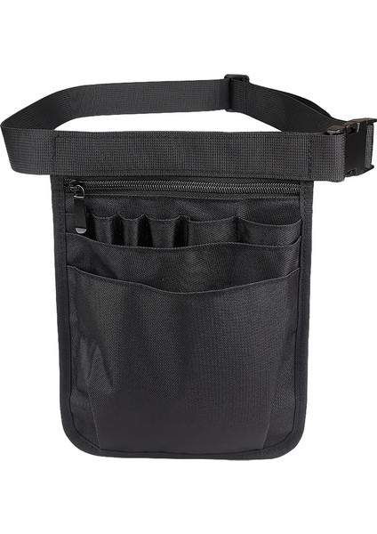 71BLACK Hemşire Bel Çantası Stetoskoplar Dayanıklı Acil Durum Malzemeleri Tıbbi Dişli Cep Çoklu Cepler Hemşire Aracı Bel Çantası Veteriner 2002 (Yurt Dışından)