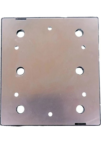 1 Adet Kare Parlatma Pedi Destek Aşındırıcı Zımpara Diski Pedi Kaplama 110*100MM Yedek Parçalar Sander Araçları Aksesuarları (Yurt Dışından)