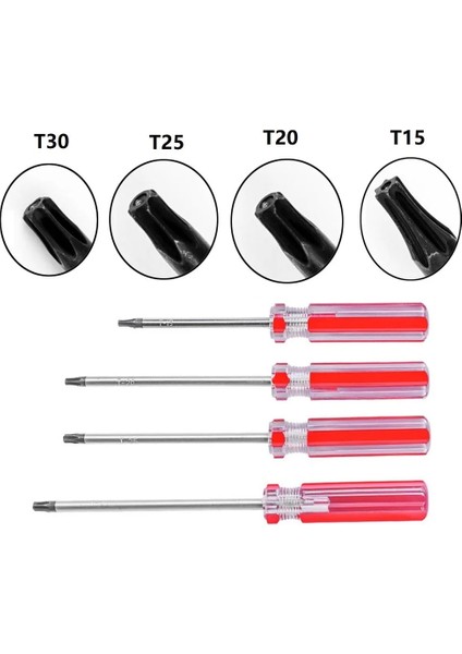 T20 T15 T20 T25 T30 Hassas Manyetik Tornavida 360 Kablosuz Denetleyici Telefonu Tamir Araçları Torx Tornavida El Aletleri (Yurt Dışından)