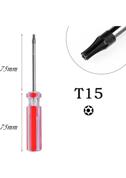 T20 T15 T20 T25 T30 Hassas Manyetik Tornavida 360 Kablosuz Denetleyici Telefonu Tamir Araçları Torx Tornavida El Aletleri (Yurt Dışından)