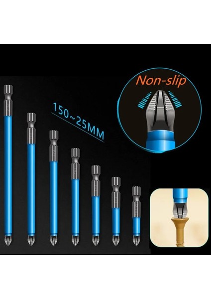 127MM Kaymaz Ph2 Çapraz Bit Matkap Kafa Seti Hex Shank Manyetik Elektrikli Tornavida Uçları Ipuçları Metrik Rüzgar Toplu Kafa Elektrikli El Aletleri Uyar (Yurt Dışından)