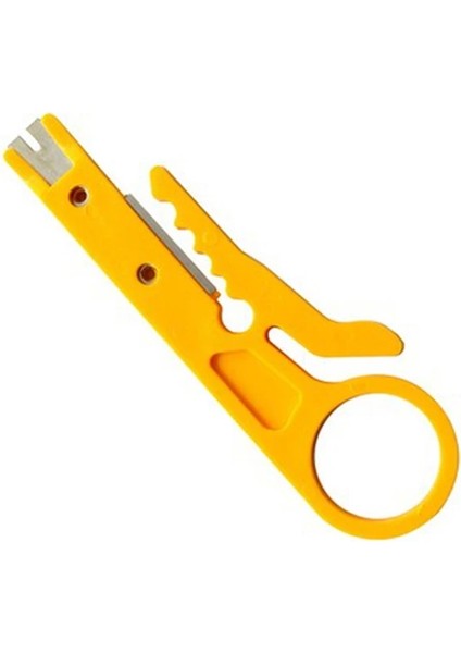 Sarı 3 Adet 1/3/5 Adet Kablo Tel Striptizci Kesici Mini Crimper Pense Taşınabilir Tel Striptizci Bıçak Çok Fonksiyonlu Striptizci Aracı Sıkma Aracı (Yurt Dışından)