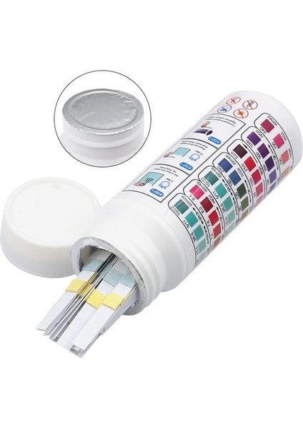 50 Paket Yüzme Havuzu Test Kiti Sertlik Klor Brom Ph Asit A0KF Için 7'si 1 Arada Test Şeritleri (Yurt Dışından) modelleri