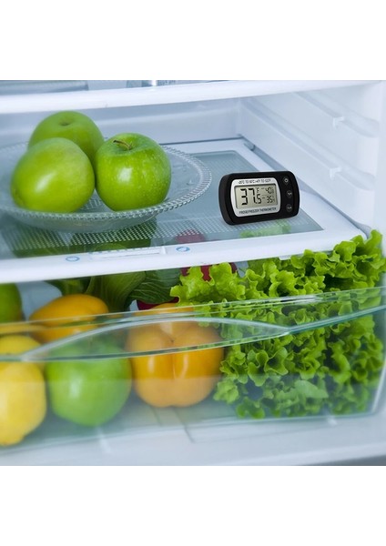 02 Ev Dijital LCD Kablosuz Buzdolabı Termometre Sensörü Dondurucu Termometre Akvaryum Buzdolabı Kiti Mutfak Aletleri (Yurt Dışından) modelleri