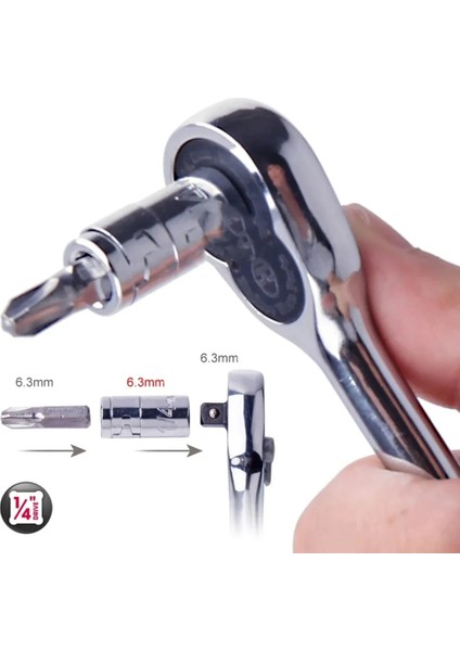 C 1/4 3/8 1/2 Cırcır Soket Adaptörü Evrensel Soket Hex Bit Tutucu Dönüştürücü El Aletleri Iso/ansı Standartları ile Soket Anahtarları (Yurt Dışından) indirimleri