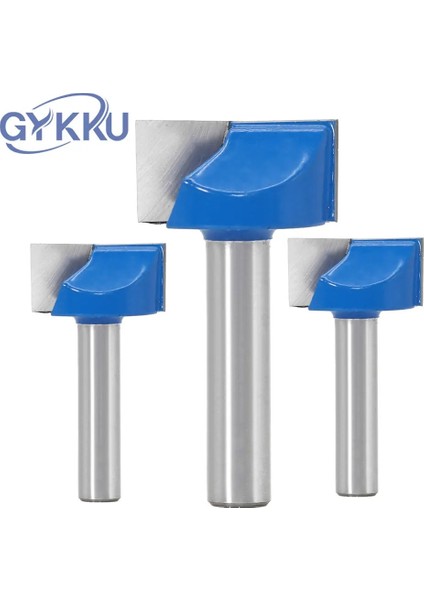 8X10MM Mavi 8mm Shank Ahşap Yönlendirici Bit Temizleme Alt Freze 2 Flüt End Mill Ağaç Işleme Araçları 15MM 20MM 22MM 25MM 30MM 32MM (Yurt Dışından)