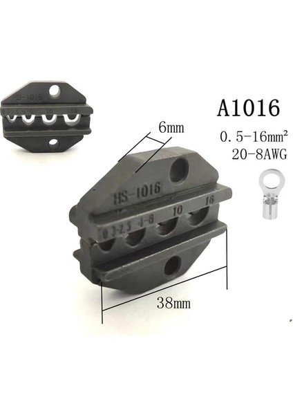 A1016 Kalıp Setleri FSE/HS-A1016/A04WF/AV10WF/A40J/A30J/A04WFL Sıkma Pensesi Makinesi Modülleri Çeneler Fiş Yayı Sıkma Kapak Terminalleri (Yurt Dışından)
