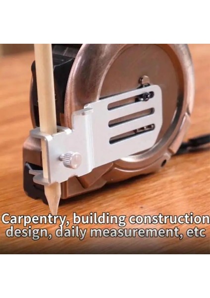 Mezura Işaretleyici Aracı Alüminyum Alaşımlı Ölçü Hassas Aracı Büyük Atfetme Kalem Tutucu Kelepçe Çizme Beraberlik Daire Bulucu (Yurt Dışından) fırsatları